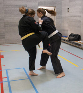 karate training zelfverdediging voor vrouwen